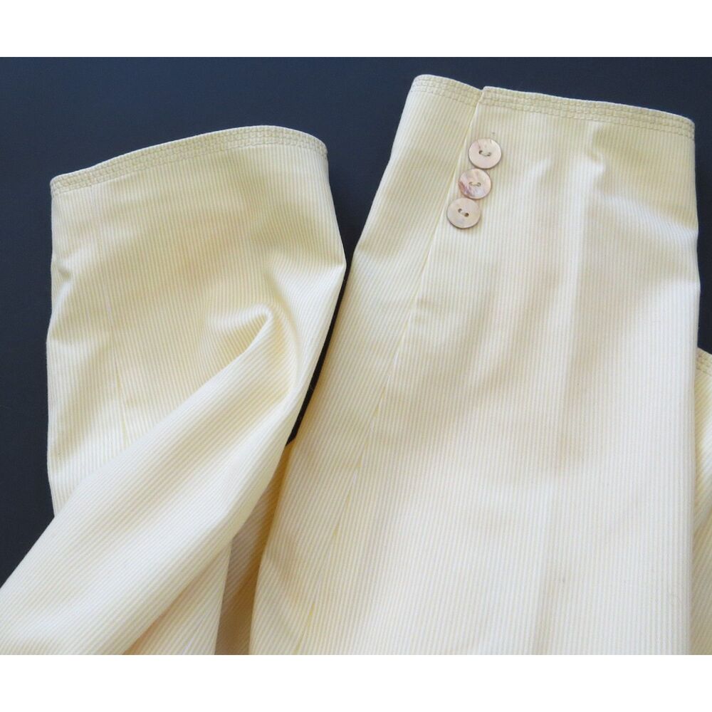 Focus 2000 by Charles Glueck  Vintage Yellow Pinstripe Blazer  10P  EUC - Picture 9 of 10